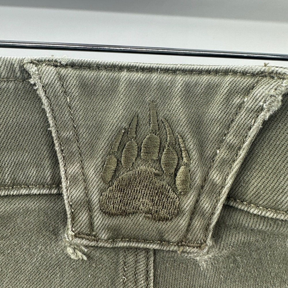 Alaskan Hardgear Duluth Trading Co Relaxed Fit Cargo Pants Men 36x30 Olive Green - Picture 13 of 16